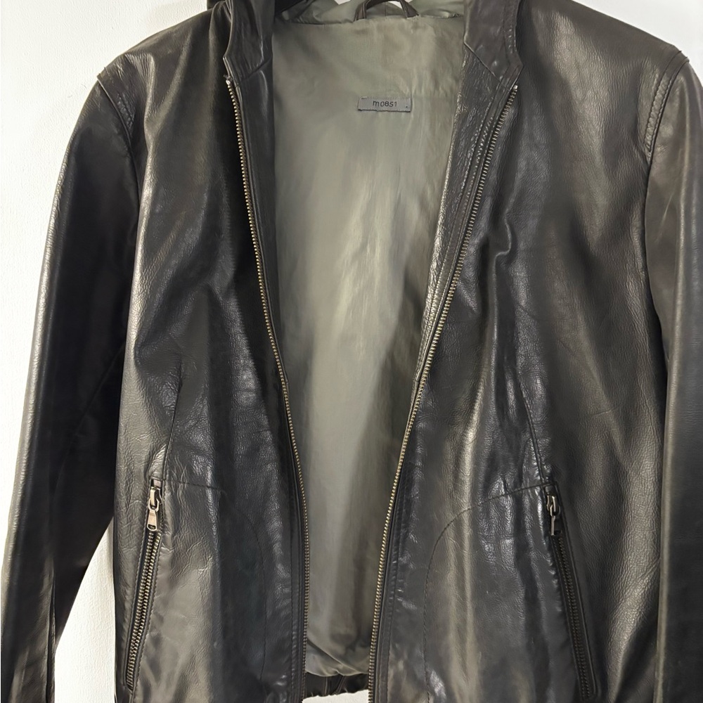 Elegant Black Leather Jacket